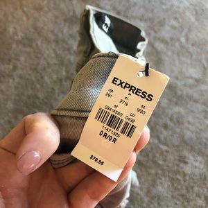 Express distressed skinny jeans